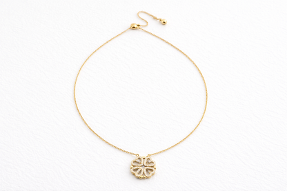 Collier Trèfle à Quatre Cœurs